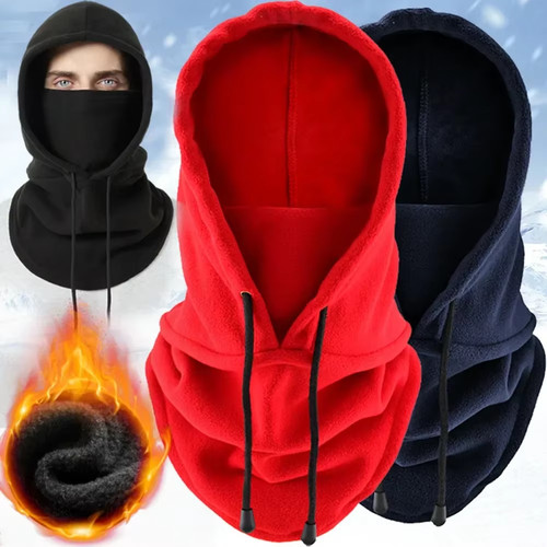 Cagoule polaire hiver nord
